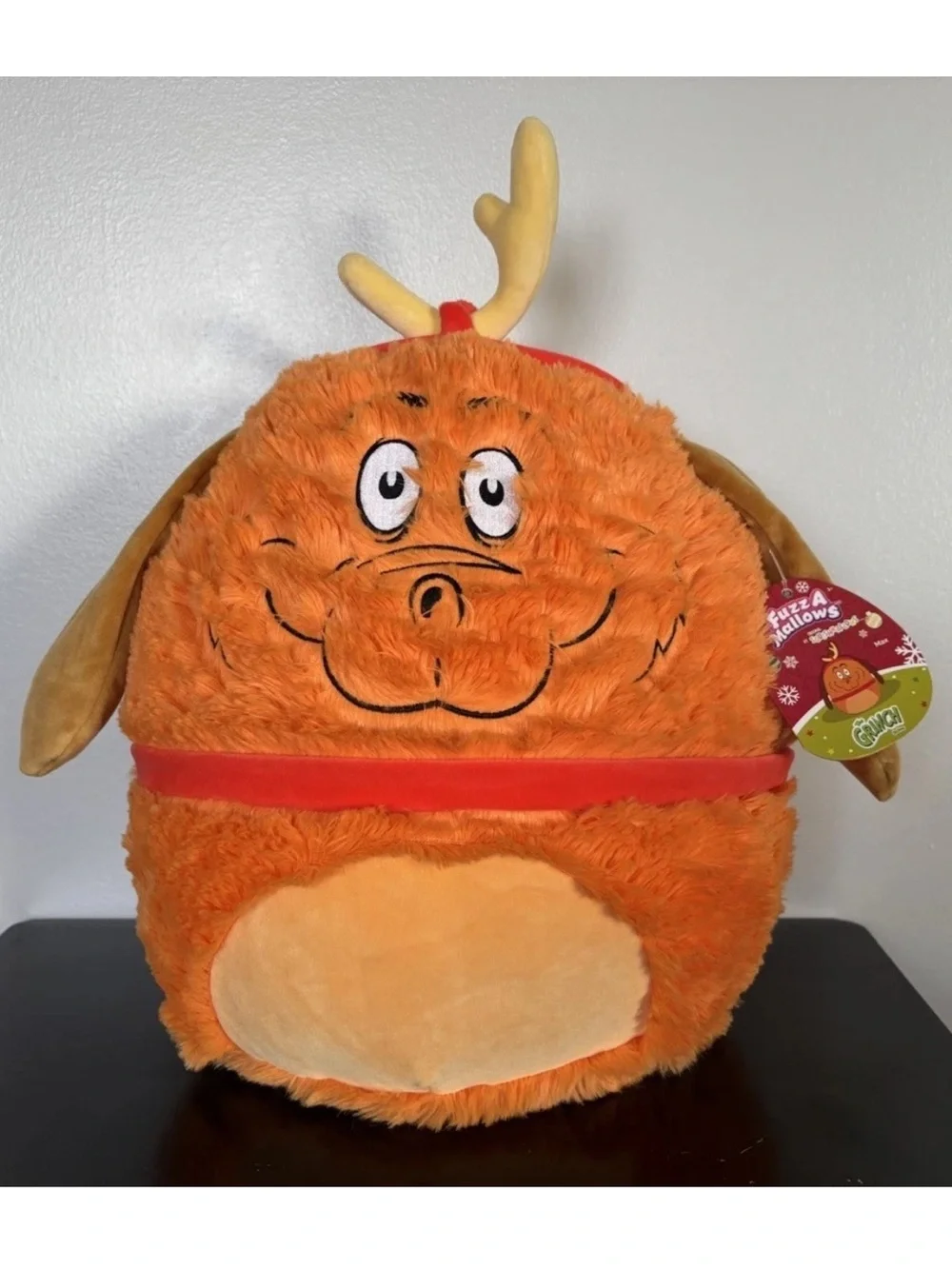 FuzzAMallows by Original Squishmallows The Grinch Max The Dog 12